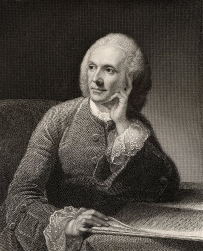 William Hunter, J. Thompson metszete, a „The National Portrait Gallery, Volume II”-ből, megjelent 1820 körül alkotó: Robert Edge Pine