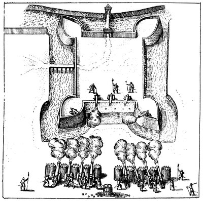 A két kozmosz története, 1517-19 alkotó: Robert Fludd