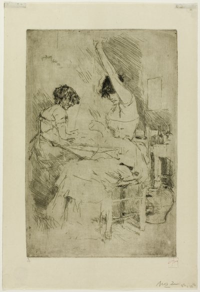 Bead Stringers, Velence alkotó: Robert Frederick Blum