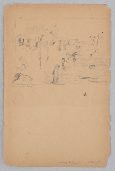 Coney Island, Brooklyn, NY alkotó: Robert Frederick Blum
