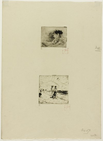Olvasó lány alkotó: Robert Frederick Blum