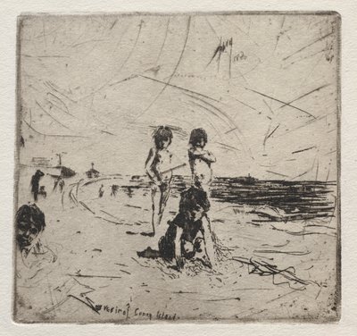 Coney Island-i szuvenír alkotó: Robert Frederick Blum
