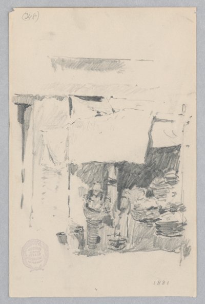 Üzlet előlapja alkotó: Robert Frederick Blum