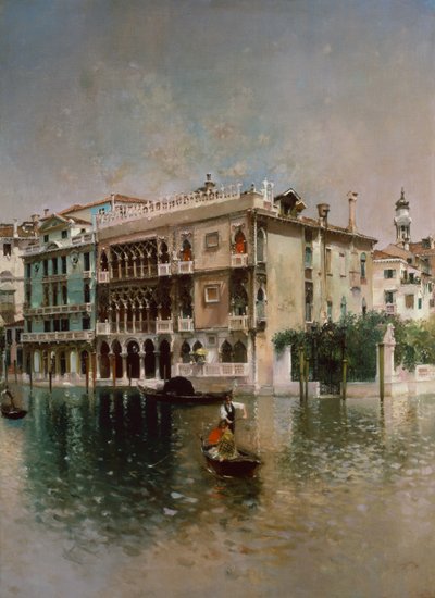 A Canal Grande, Velence alkotó: Robert Frederick Blum
