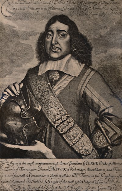 George Monck, Albemarle 1. hercege, angol katona és államférfi, 1894. évi XVII. alkotó: Robert Gaywood