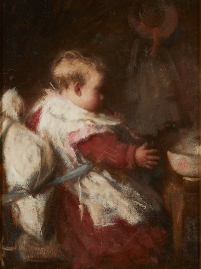 Baba reggelije (olaj, vászon) alkotó: Robert Gemmell Hutchison