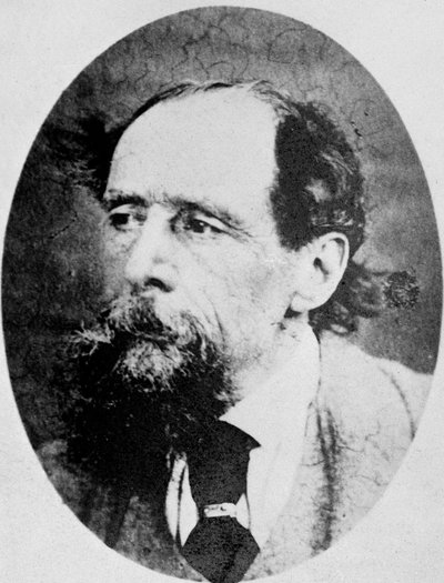 Charles Dickens, 1863 körül alkotó: Robert Hindry Mason