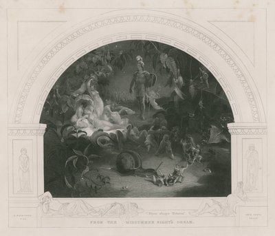 Ott alszik Titánia, a Szentivánéji álomból alkotó: Robert Huskisson