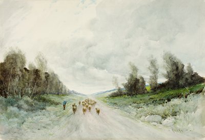 A Northumberland Road (wc papíron) alkotó: Robert J. Hewitt