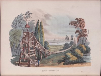 Repülő hegyi Montagnes Russes Kis-Oroszországban, 1815 alkotó: Robert Johnston