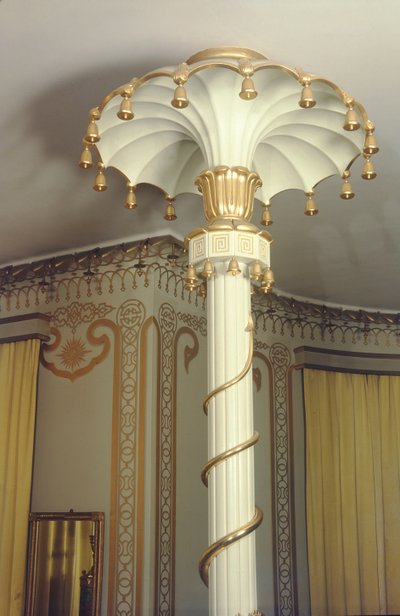 Az északi szalon oszlopának részlete, 1815-23 fotó alkotó: Robert Jones