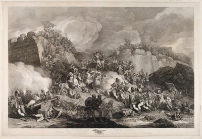 Szeringapatam vihara, 1799? alkotó: Robert Kerr Porter