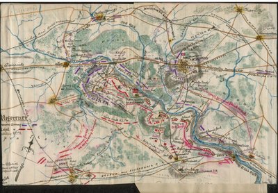 (Az első bikafoki csata térképe) LOC gvhs01.vhs00060 alkotó: Robert Knox Sneden