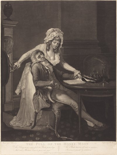 A mézeshold telije alkotó: Robert Laurie after Francis Wheatley