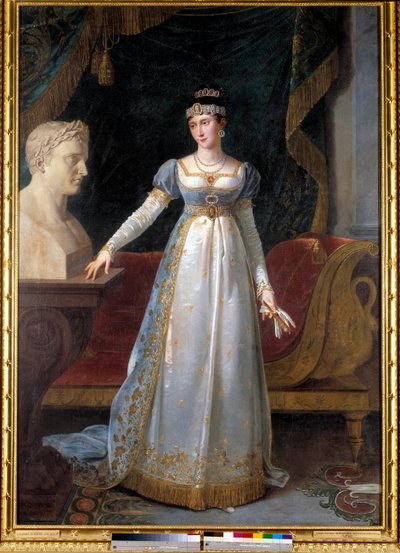 Marie-Paulette portréja Pauline Bonaparte-tól, Borghese hercegnőtől (1780-1825), Guastalla hercegnőjétől Robert Lefebvre festménye (1755-1830) alkotó: Robert Lefebvre