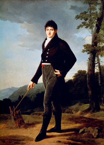 Andrej Bezborodko gróf portréja, 1804. alkotó: Robert Lefevre