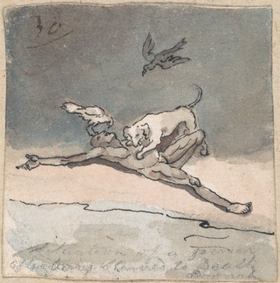 Jelenet az éhínségben alkotó: Robert Mabon