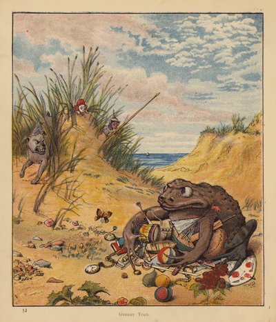 A cica zarándokai: Mohó varangy (színes litó) alkotó: Robert Michael Ballantyne