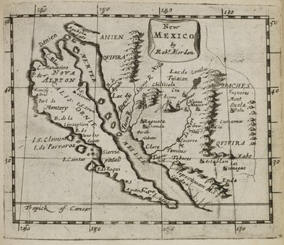 Maps.C.39.a.11, térkép 57 New Mexico alkotó: Robert Morden