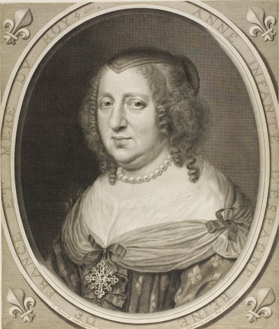 Ausztria Anna alkotó: Robert Nanteuil