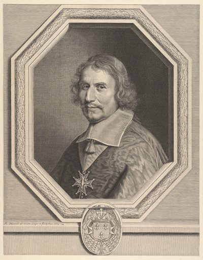 Antonio Barberini bíboros, 1664. alkotó: Robert Nanteuil