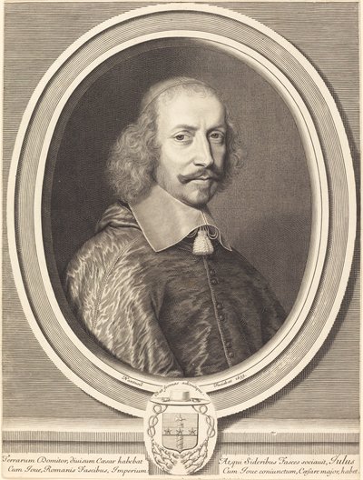 Jules Mazarin bíboros alkotó: Robert Nanteuil
