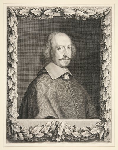 Jules Mazarin bíboros alkotó: Robert Nanteuil