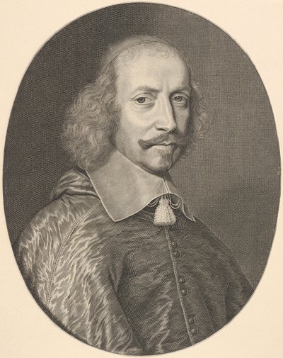 Jules Mazarin bíboros, 1655. alkotó: Robert Nanteuil