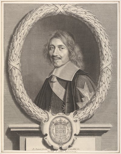 Le Tellier kancellár, 17. század. alkotó: Robert Nanteuil