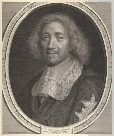 Michel IV Le Tellier kancellár alkotó: Robert Nanteuil