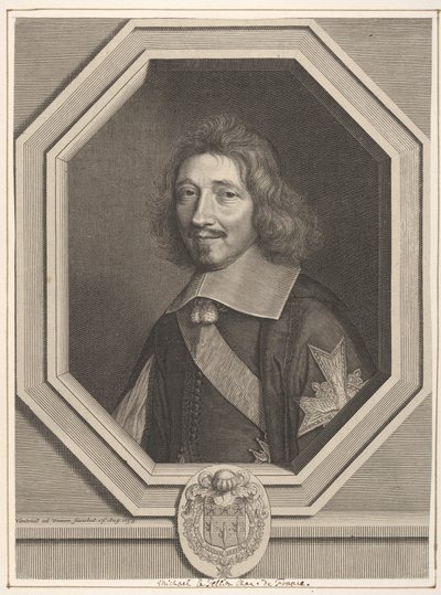 Michel IV Le Tellier kancellár, 1658. alkotó: Robert Nanteuil