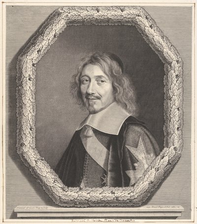 Michel IV Le Tellier kancellár, 1661. alkotó: Robert Nanteuil