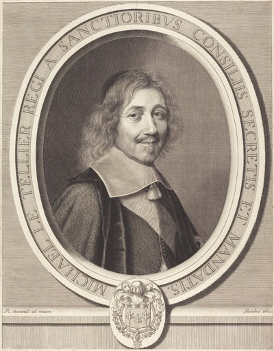 Michel Le Tellier kancellár alkotó: Robert Nanteuil