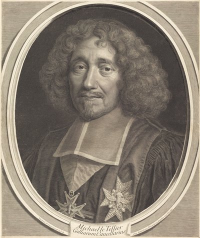 Michel Le Tellier kancellár alkotó: Robert Nanteuil