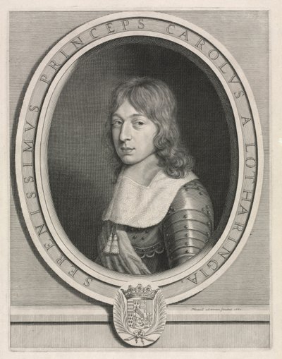 V. Károly, Lorraine hercege, 1660. alkotó: Robert Nanteuil