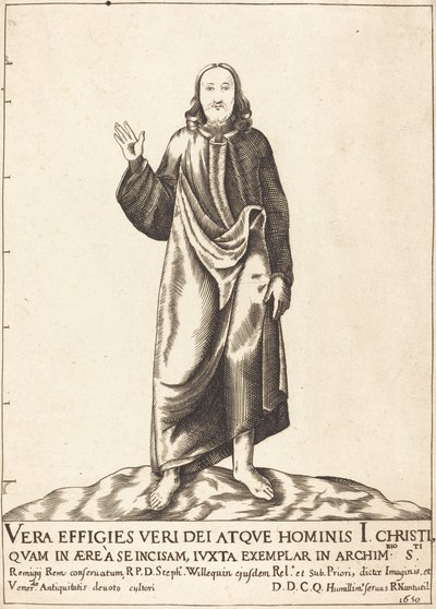 Krisztus teljes hosszúságú alkotó: Robert Nanteuil