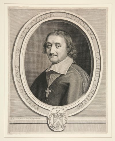 Ferdinand de Neufville, Chartres püspöke (1608-1678) alkotó: Robert Nanteuil