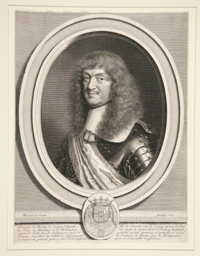 Francois de Bonne, Le Mar?chal de Cr?qui, duc de Lesdigui?res (Cr?qui marsall, Lesdigui?res hercege) (1624-1687) alkotó: Robert Nanteuil