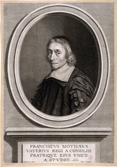 François de la Mothe-Levayer. 1661. alkotó: Robert Nanteuil