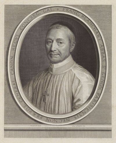 François Blanchart, Abb? de Sayde-Geneva?be (Sayde-Geneva?be apát) alkotó: Robert Nanteuil