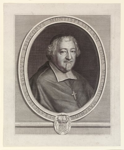 François Bosquet, Montpellier püspöke (Montpellier püspöke) alkotó: Robert Nanteuil