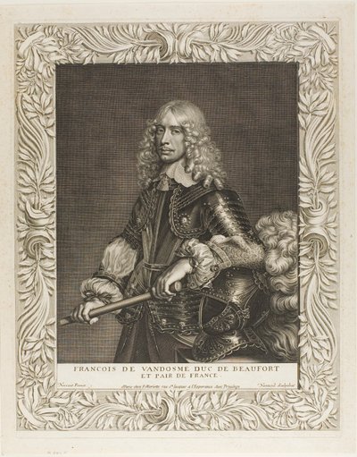 François de Vendôme, Beaufort hercege alkotó: Robert Nanteuil
