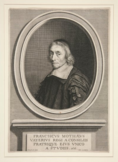François de la Mothe-Le Vayer, tanácsadója alkotó: Robert Nanteuil