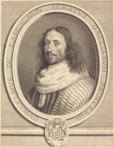Guillaume de Lamoignon alkotó: Robert Nanteuil
