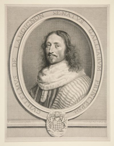 Guillaume de Lamoignon, Baville márki alkotó: Robert Nanteuil
