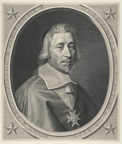 Hardouin de Beaumont de P?refixe, Arch?veque de Paris (Párizsi érsek) alkotó: Robert Nanteuil