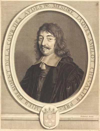Jacques Amelot alkotó: Robert Nanteuil