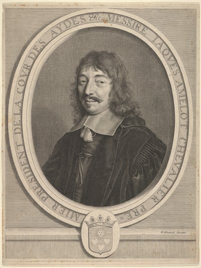 Jacques Amelot alkotó: Robert Nanteuil