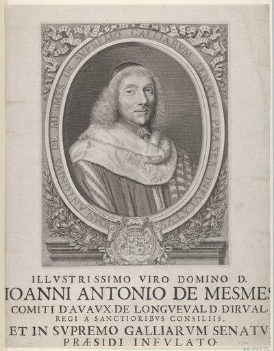 Jean-Antoine de Mesmes, 1658. alkotó: Robert Nanteuil