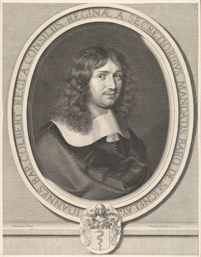 Jean-Baptiste Colbert, 1660. alkotó: Robert Nanteuil